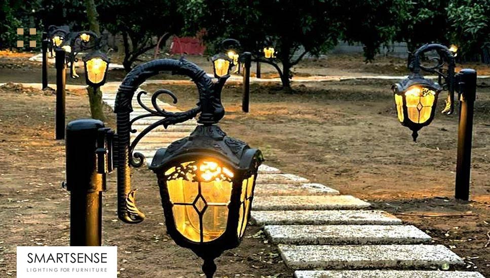 نمونه چراغ پارکی