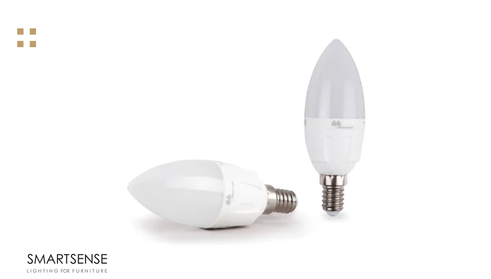 نمونه لامپ شمعی