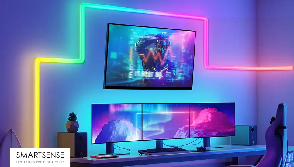 ریسه آر جی بی (RGB) در نورپردازی اتاق گیمینگ 