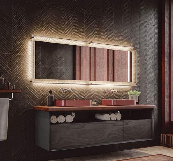 ایده‌های خلاقانه برای نورپردازی حمام و روشویی مطابق با همه سبک‌ها و سلیقه‌ها