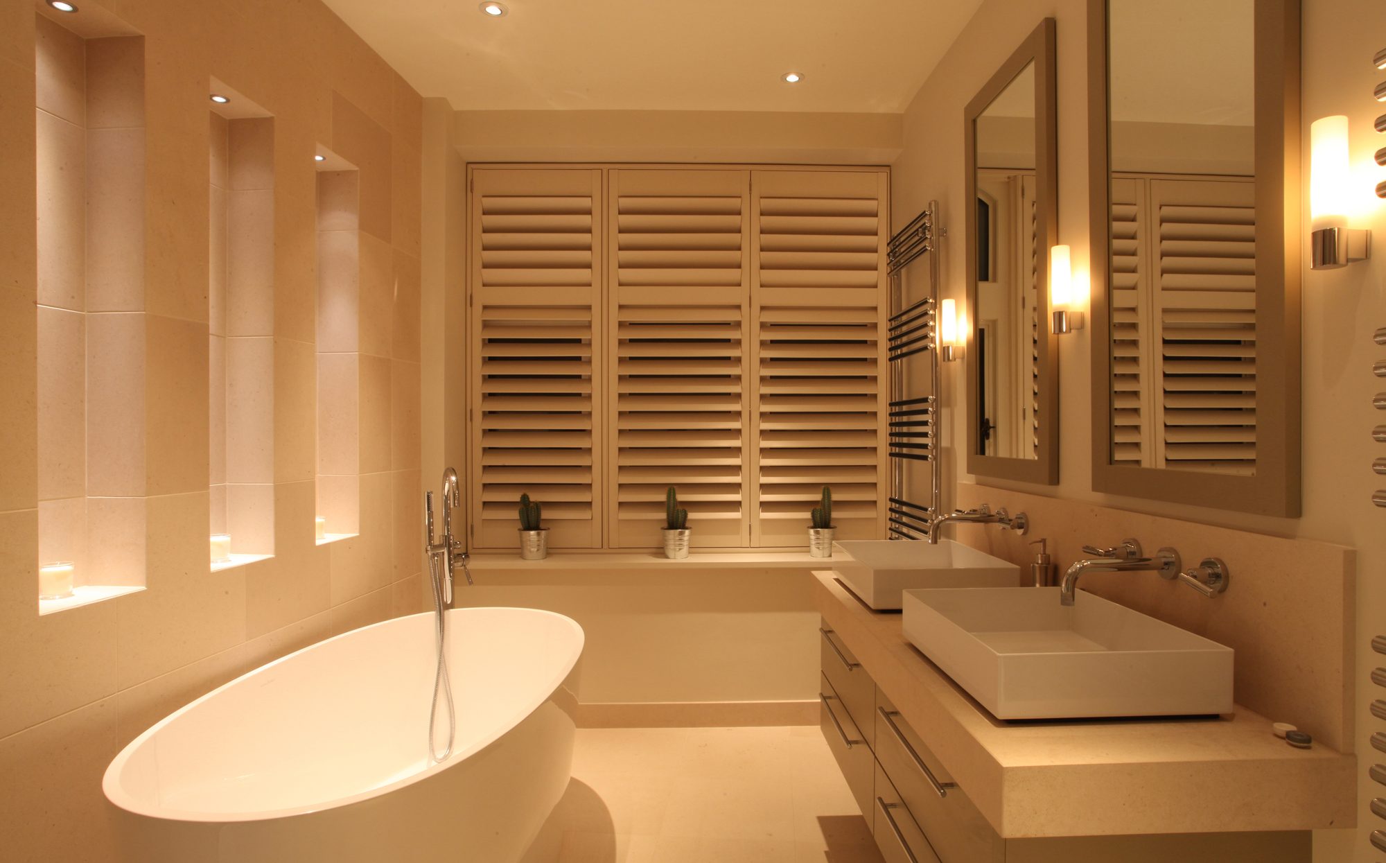 ایده‌ها و نکات نورپردازی در سرویس بهداشتی