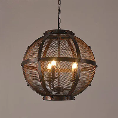 لوستر فلزی مدرن کد DW041