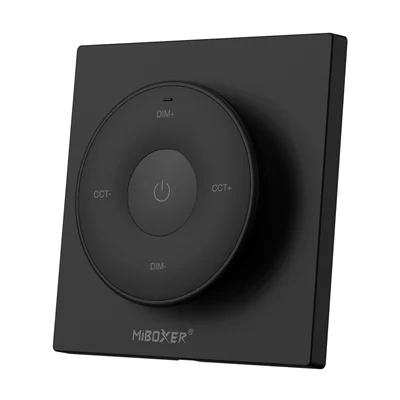 کنترلر دیمر دار دیواری RF با قابلیت تغییر رنگ نور