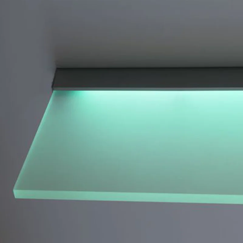 شلف و طبقه شیشه ای نوری ال ای دی