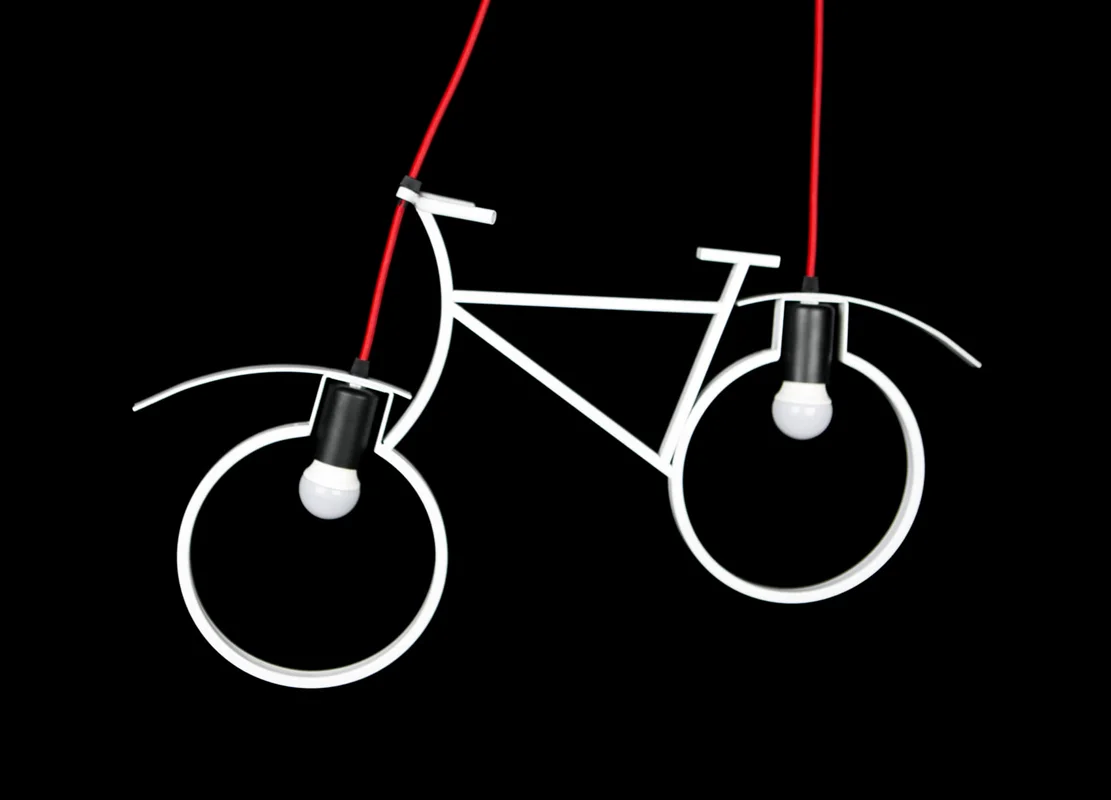 چراغ آویز کد DX013 مدل دوچرخه